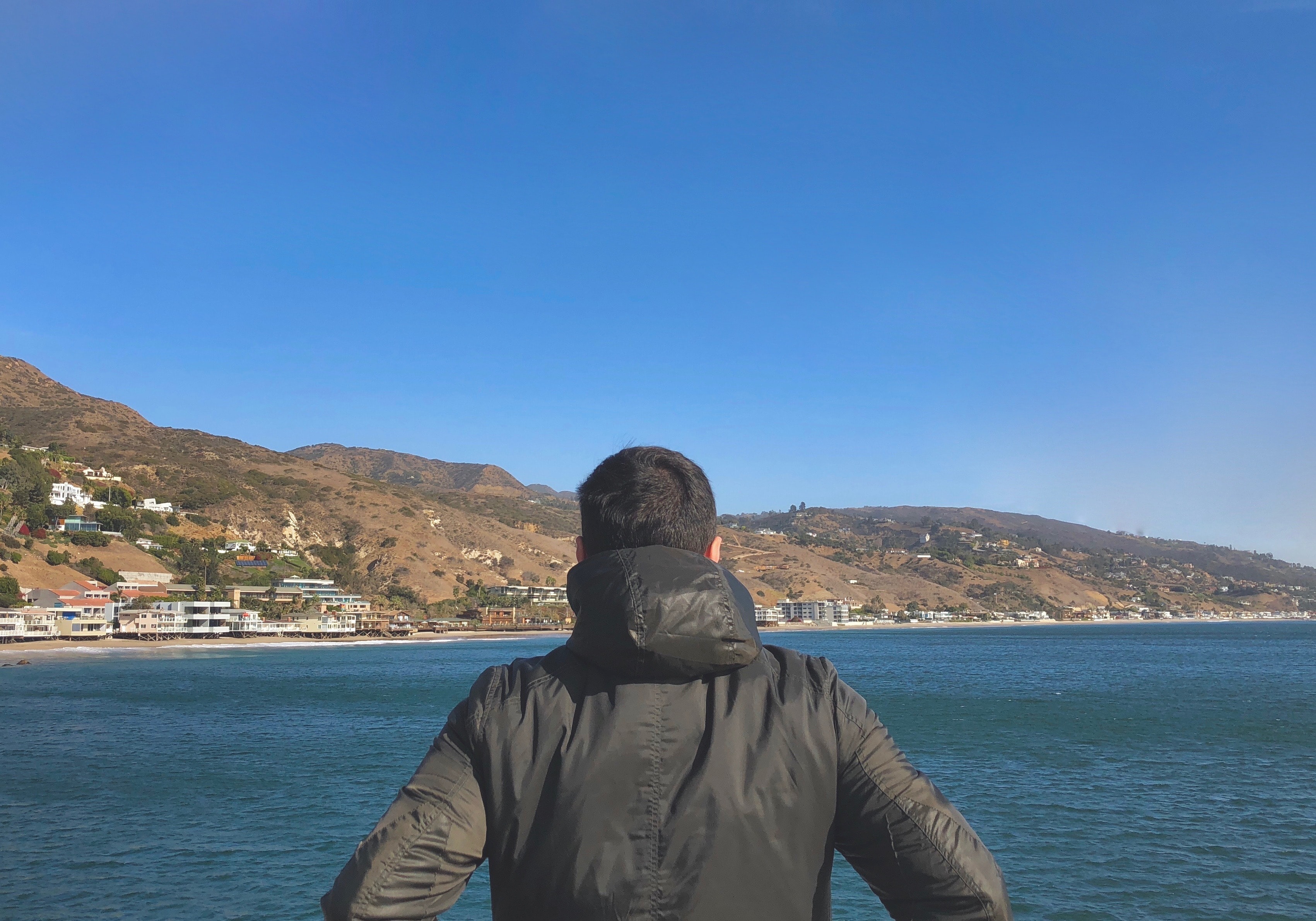 Beautiful view with sun